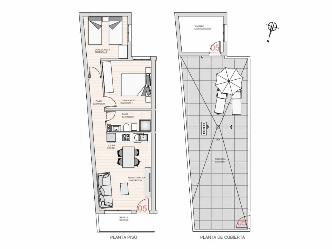 2 camera da letto Villetta a Schiera in vendita in Hondon de las Nieves con piscina - 136.900 € (Rif: 9608316)