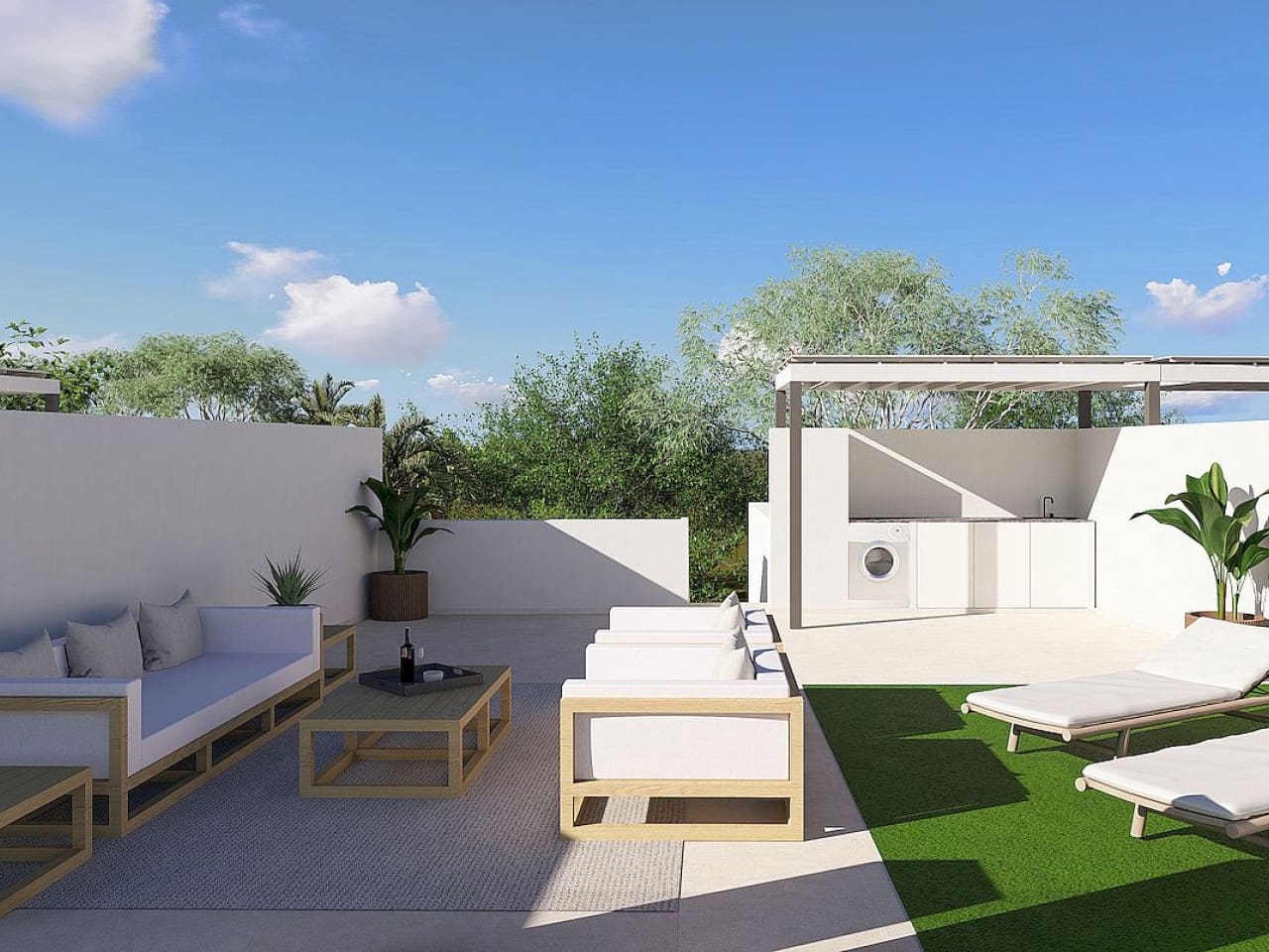 Chalet de 2 habitaciones en Roldan en venta con piscina - 274.900 € (Ref: 9608317)