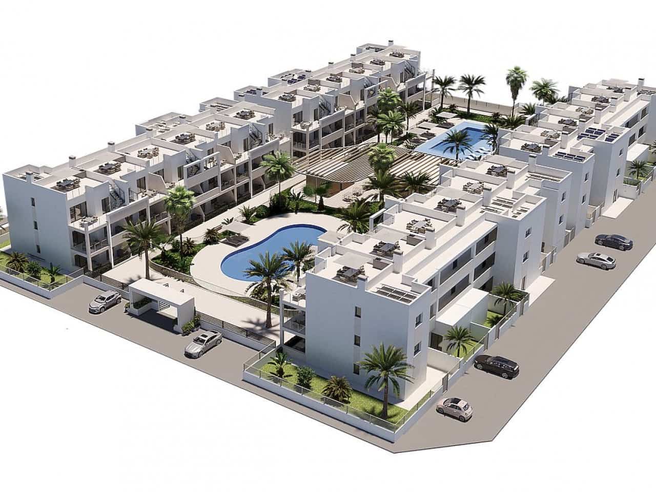 2 sovrum Lägenhet till salu i San Cayetano med pool - 249 900 € (Ref: 9611753)