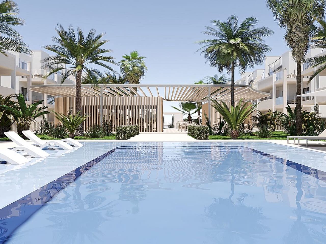 2 soverom Penthouse til salgs i San Cayetano med svømmebasseng - € 277 900 (Ref: 9611755)