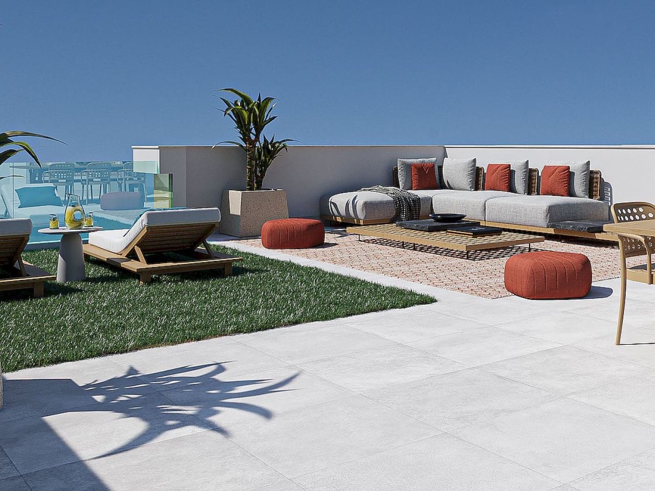 Chalet de 3 habitaciones en Torre-Pacheco en venta con piscina - 259.900 € (Ref: 9611757)