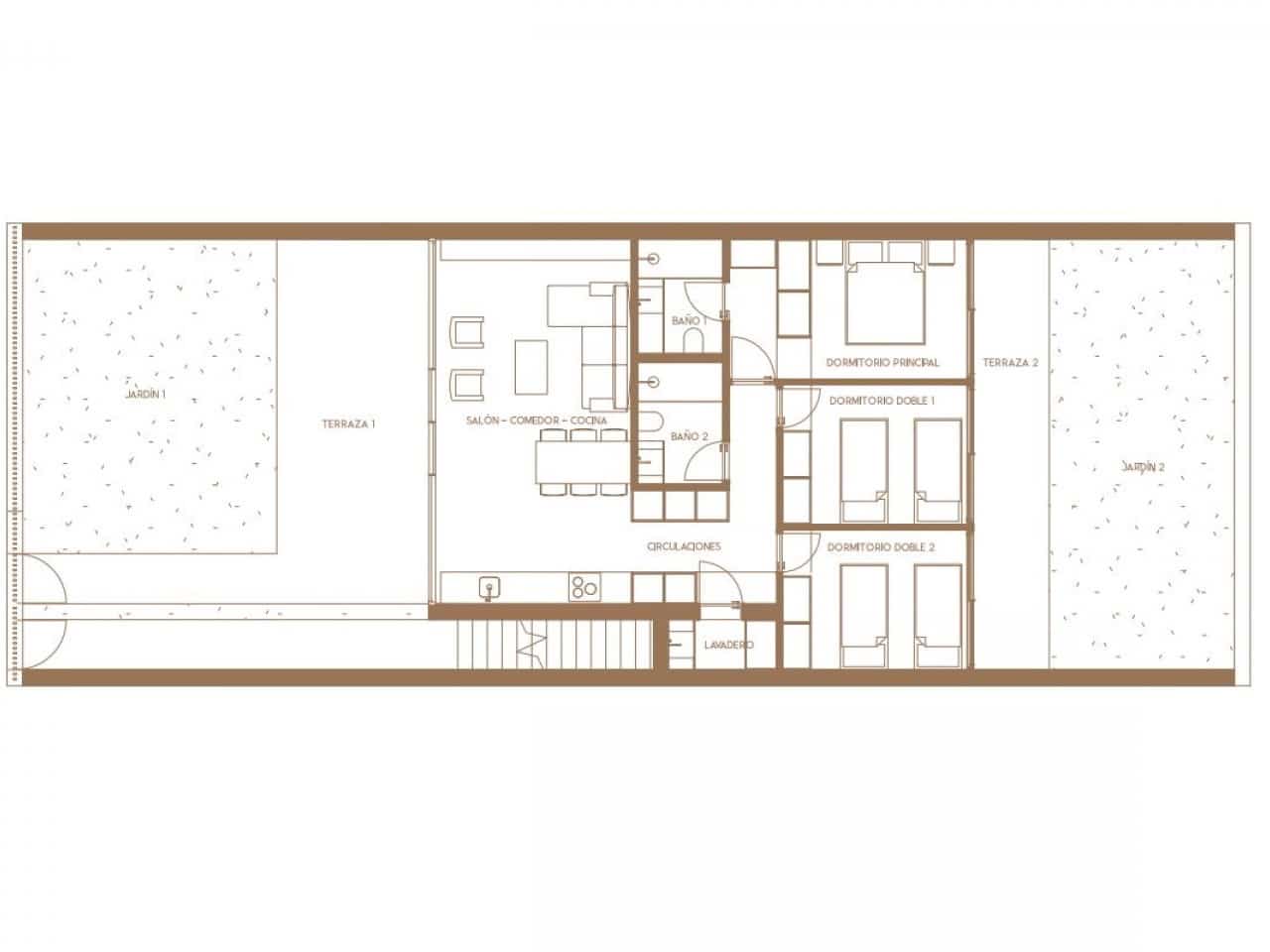 3 soverom Rekkehus til salgs i Los Balcones med svømmebasseng - € 349 000 (Ref: 9611761)