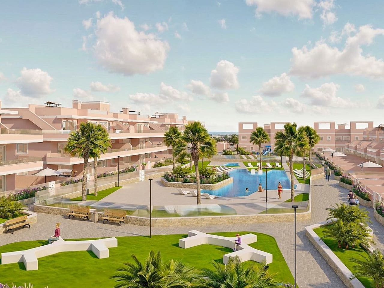 3 bedroom Apartment for sale in Pilar de la Horadada with pool - € 294,900 (Ref: 9616258)