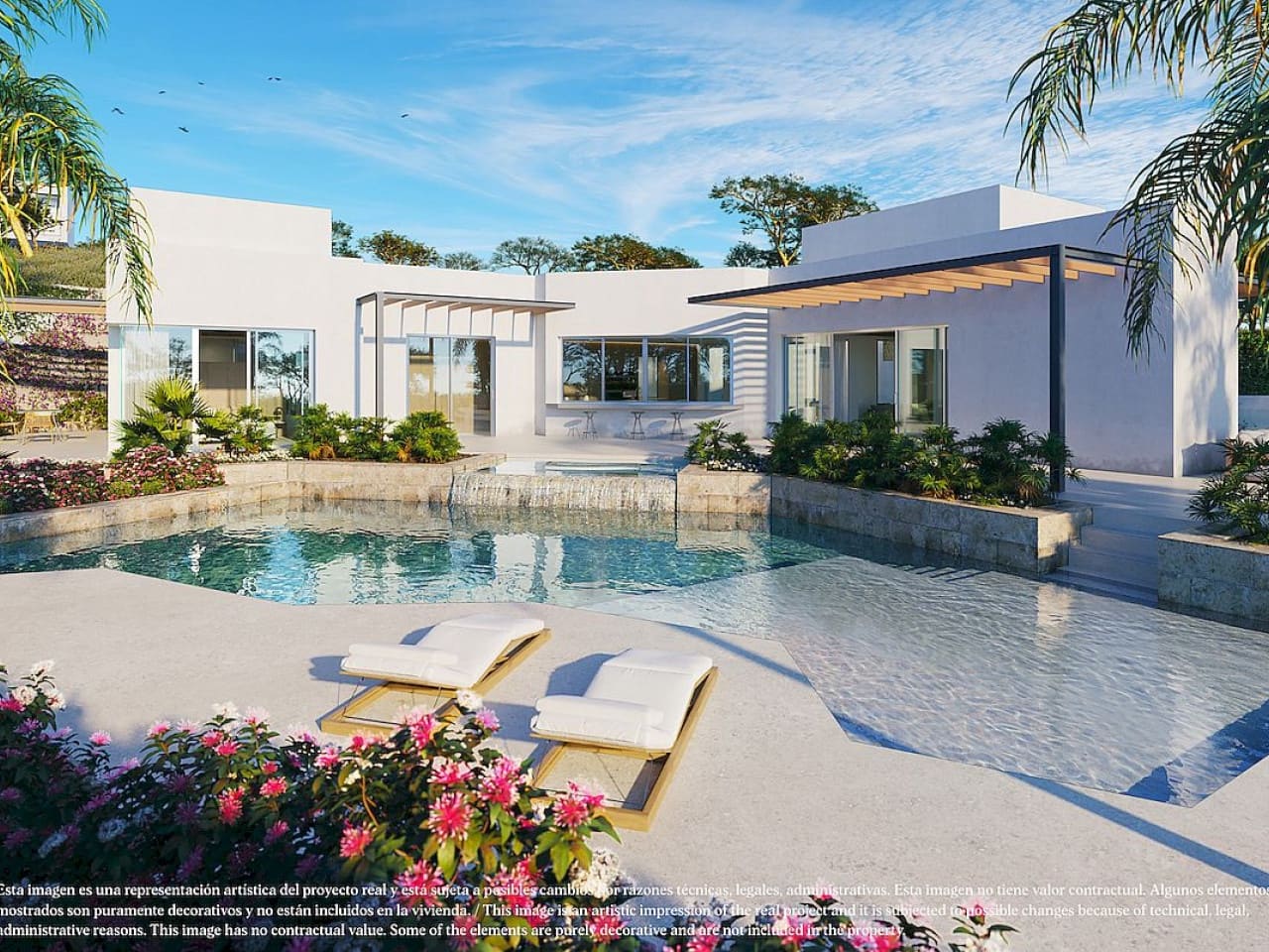 3 makuuhuone Huvila myytävänä paikassa Orihuela Costa mukana uima-altaan 
autotalli - 2 450 000 € (Ref: 9630401)