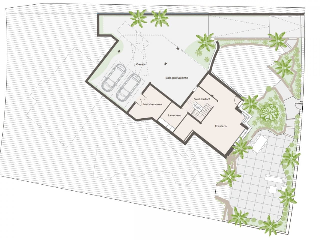 3 makuuhuone Huvila myytävänä paikassa Orihuela Costa mukana uima-altaan 
autotalli - 2 450 000 € (Ref: 9630401)