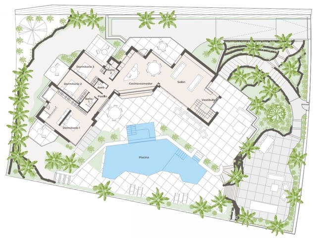 3 sovrum Villa till salu i Orihuela Costa, Orihuela med pool garage - 2 450 000 € (Ref: 9630401)