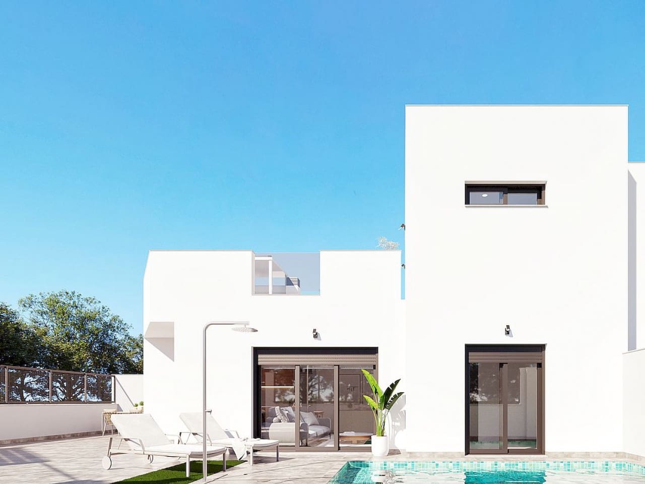 2 soveværelse Villa til salg i Roldan med swimmingpool - € 289.900 (Ref: 9634616)