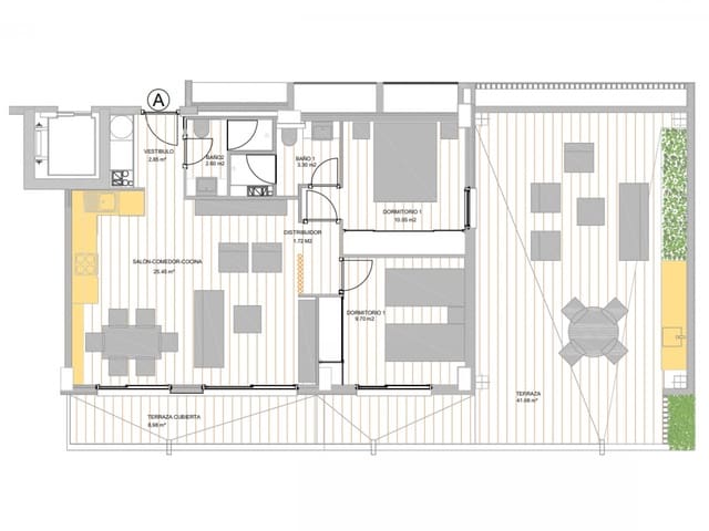 2 soverom Leilighet til salgs i Guardamar del Segura med svømmebasseng - € 245 000 (Ref: 9645448)