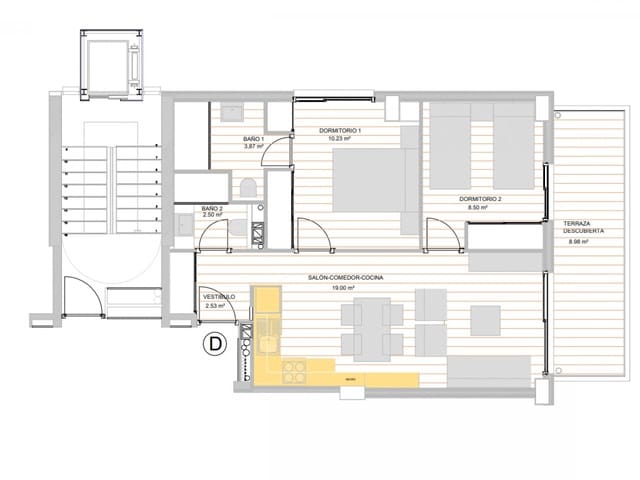 2 slaapkamer Penthouse te koop in Guardamar del Segura met zwembad - € 445.000 (Ref: 9645450)