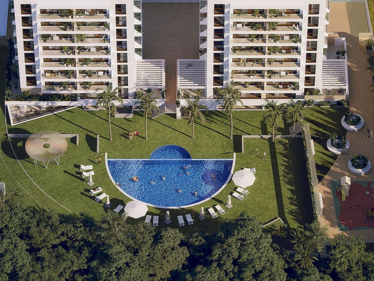 2 bedroom Penthouse for sale in Guardamar del Segura with pool - € 445,000 (Ref: 9645450)