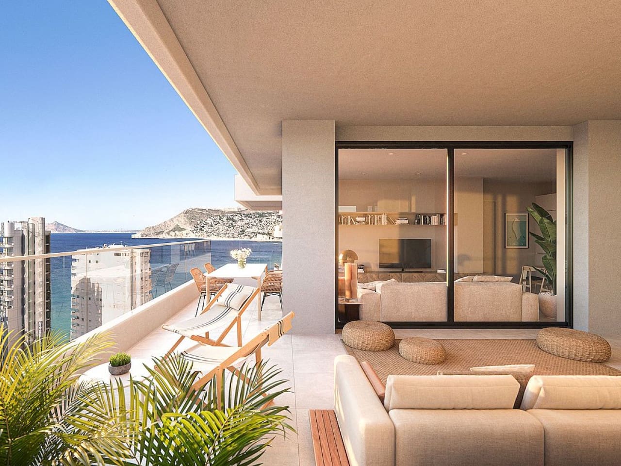Apartamento de 2 habitaciones en Calpe / Calp en venta con piscina - 650.000 € (Ref: 9649745)