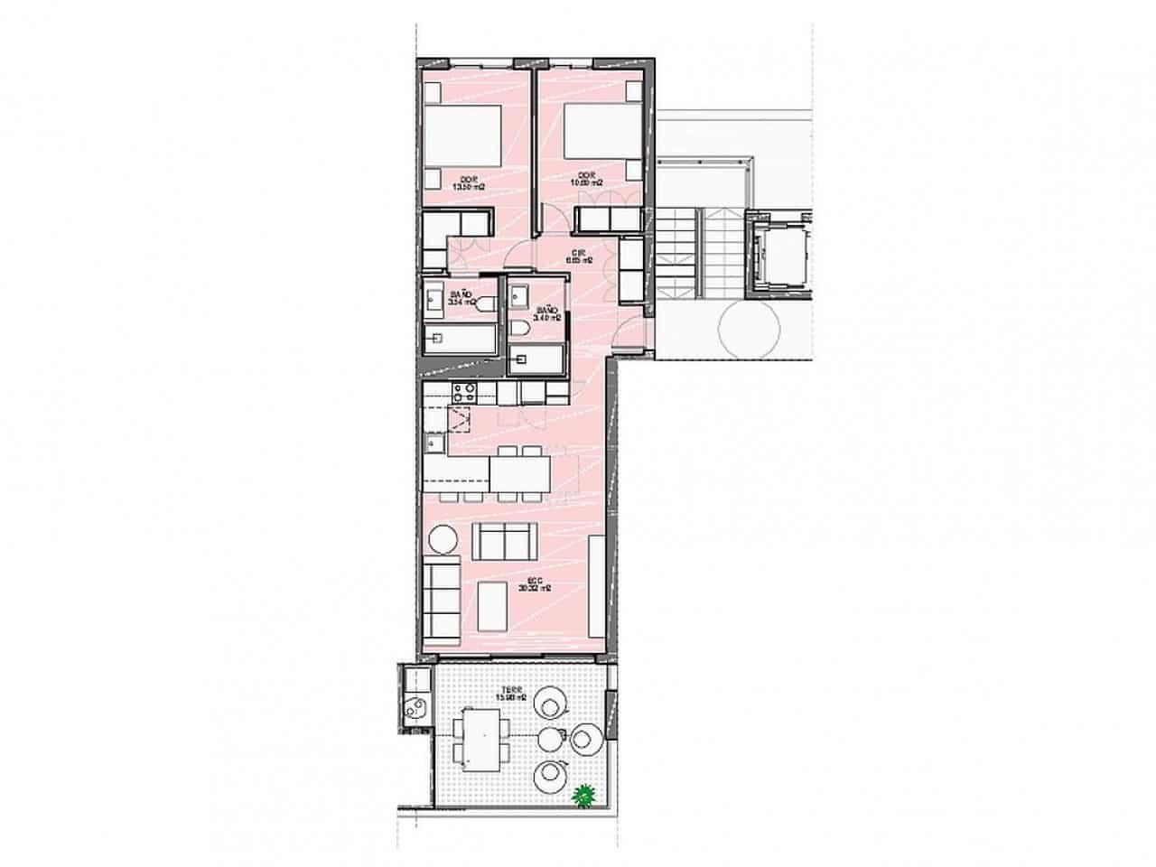 3 bedroom Apartment for sale in Torre-Pacheco with pool garage - € 340,000 (Ref: 9696339)