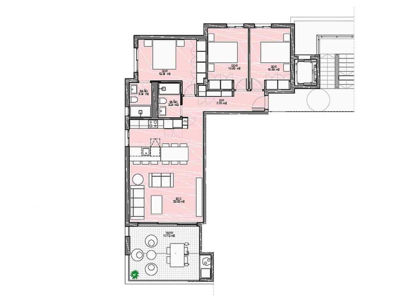 3 bedroom Apartment for sale in Torre-Pacheco with pool garage - € 340,000 (Ref: 9696339)