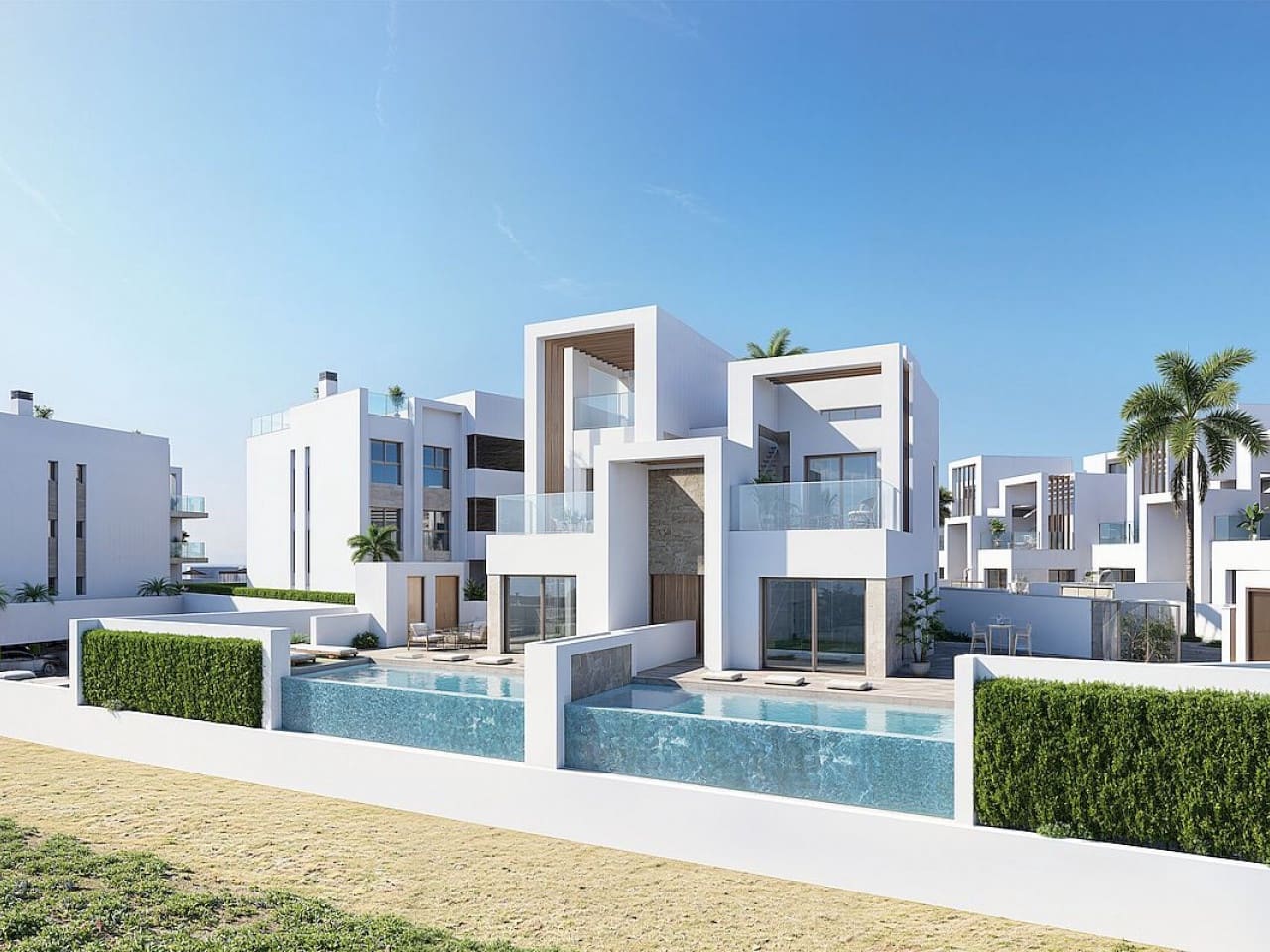 3 soveværelse Villa til salg i Los Alcazares med swimmingpool - € 439.000 (Ref: 9712399)