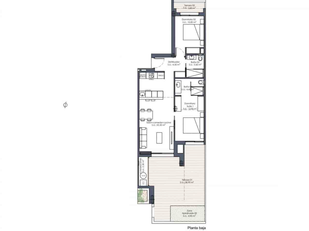 Apartamento de 3 habitaciones en Los Alcázares en venta con piscina - 339.000 € (Ref: 9712403)
