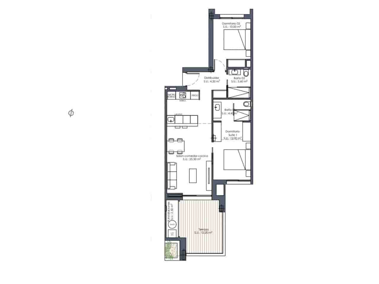 3 bedroom Apartment for sale in Los Alcazares with pool - € 369,000 (Ref: 9712404)