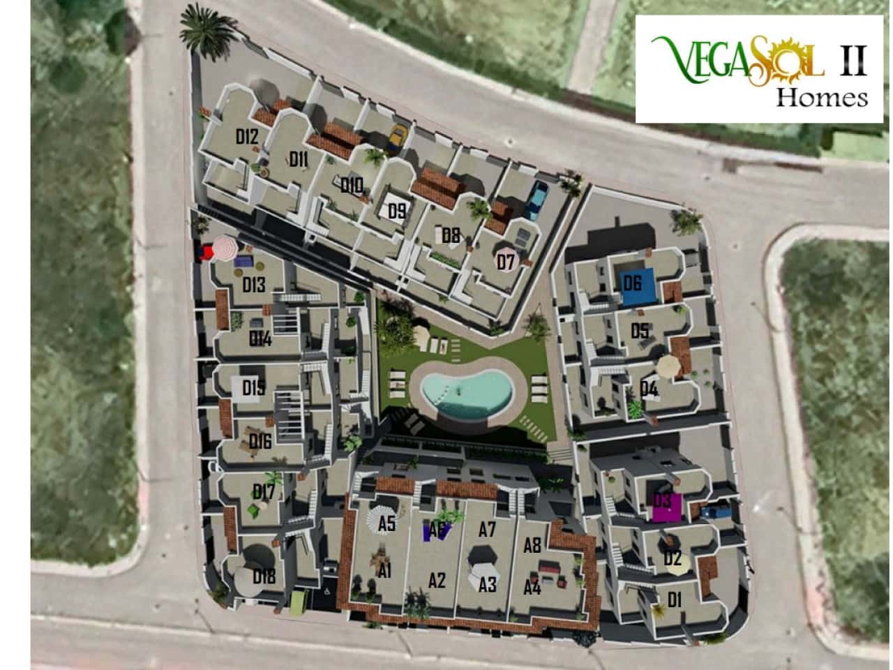 3 quarto Casa em Banda para venda em Cox com piscina - 255 000 € (Ref: 9712409)