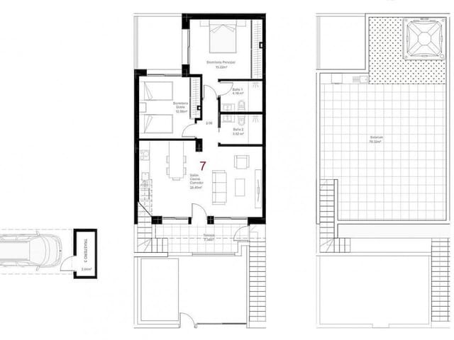 2 camera da letto Villetta a Schiera in vendita in San Pedro del Pinatar con piscina - 319.900 € (Rif: 9720230)