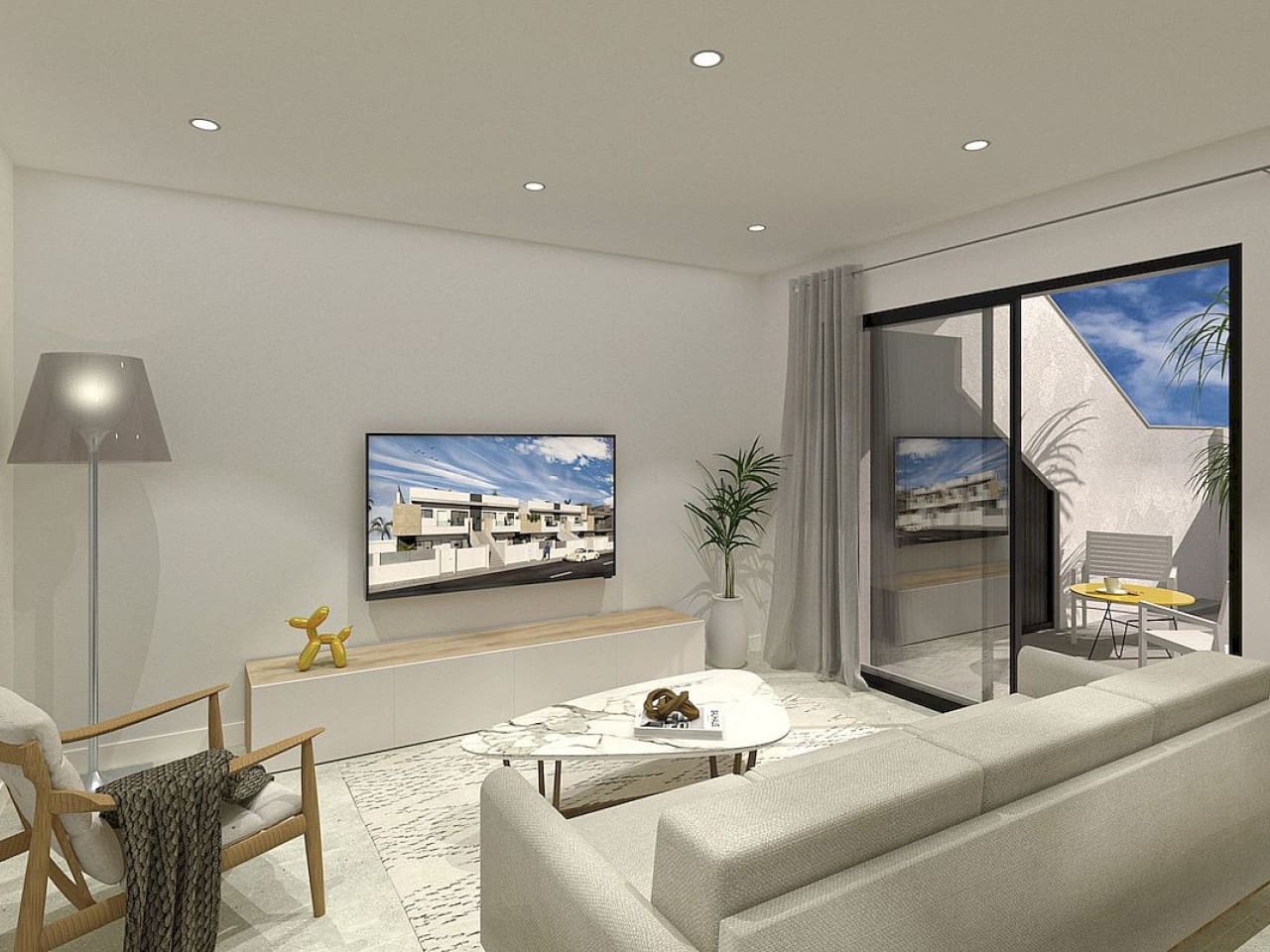 2 camera da letto Villetta a Schiera in vendita in San Pedro del Pinatar con piscina - 319.900 € (Rif: 9720232)