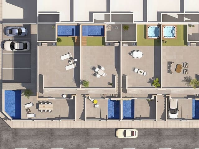 2 camera da letto Villetta a Schiera in vendita in San Pedro del Pinatar con piscina - 319.900 € (Rif: 9720232)