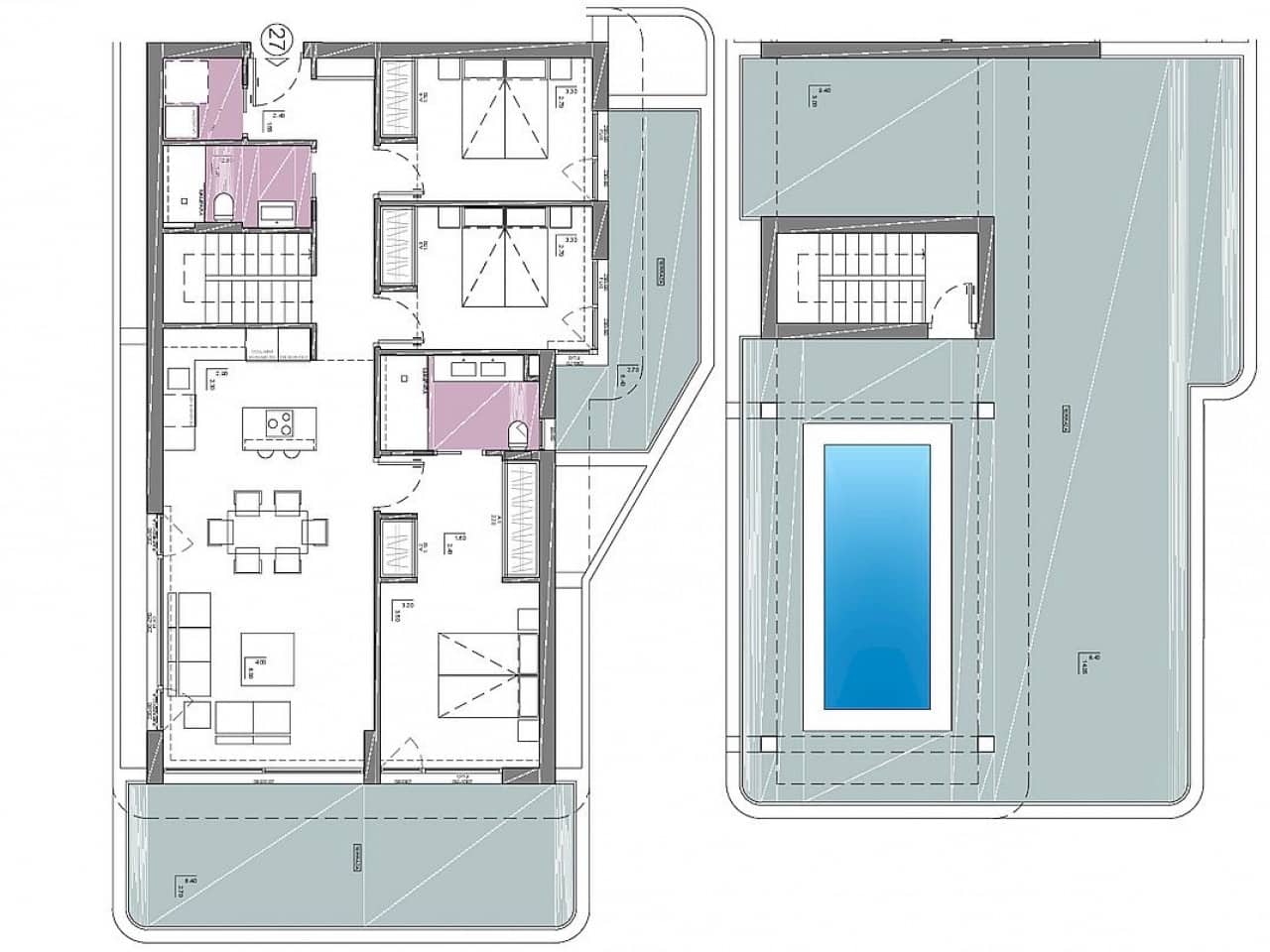 2 bedroom Apartment for sale in Calpe / Calp with pool - € 699,000 (Ref: 9722192)