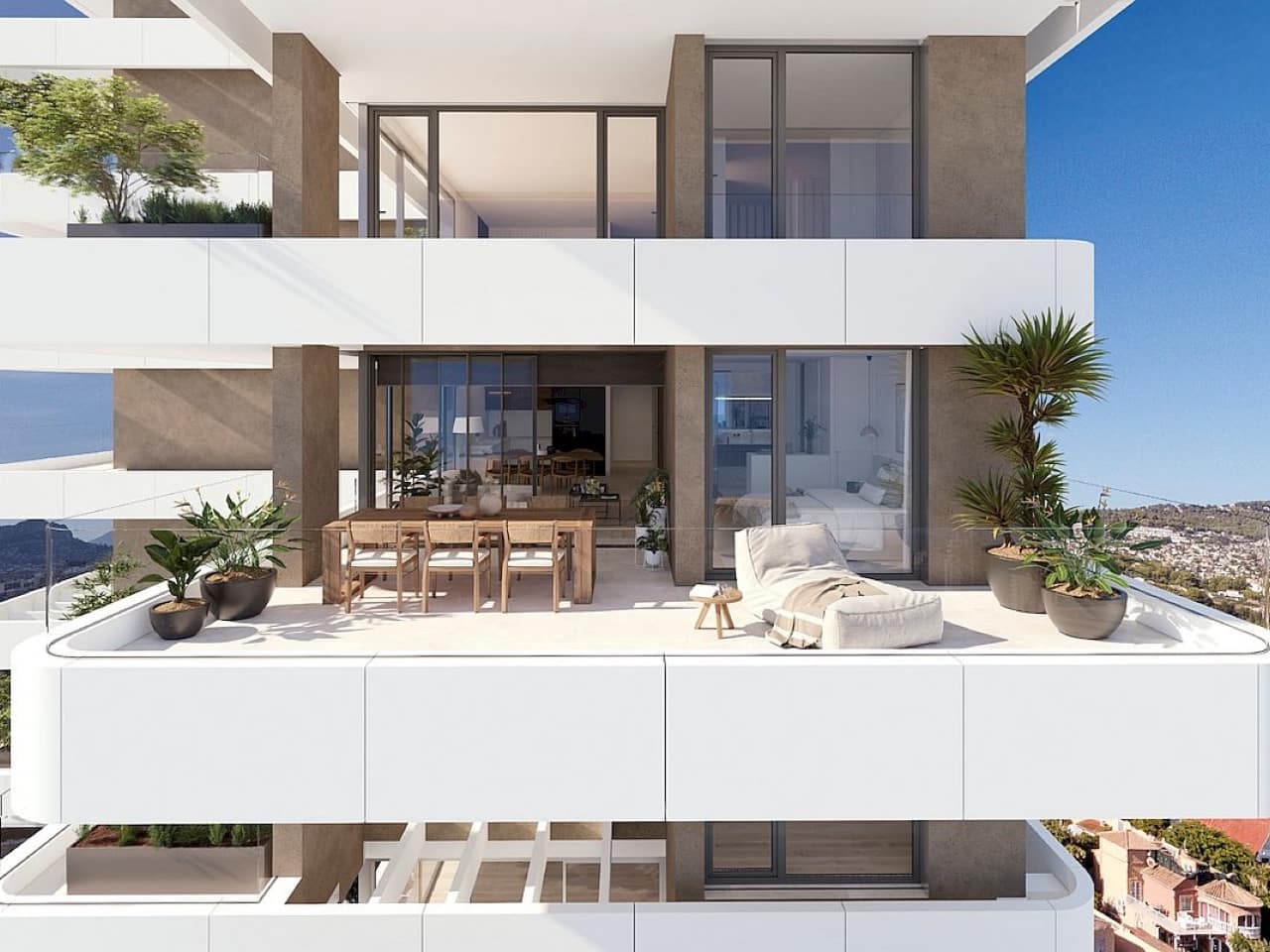 2 bedroom Apartment for sale in Calpe / Calp with pool - € 699,000 (Ref: 9722192)