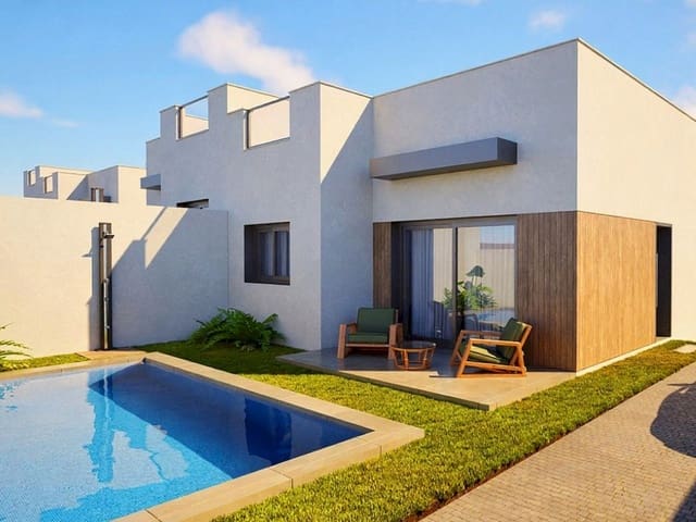 Chalet de 3 habitaciones en Mazarrón en venta con piscina - 299.900 € (Ref: 9722195)