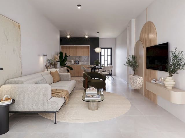 2 chambre Villa/Maison Mitoyenne à vendre à San Miguel de Salinas avec piscine - 244 900 € (Ref: 9732463)