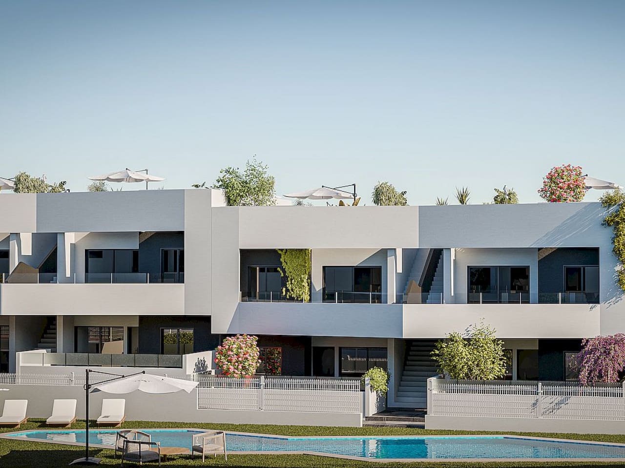 2 camera da letto Villetta a Schiera in vendita in San Miguel de Salinas con piscina - 244.900 € (Rif: 9732463)