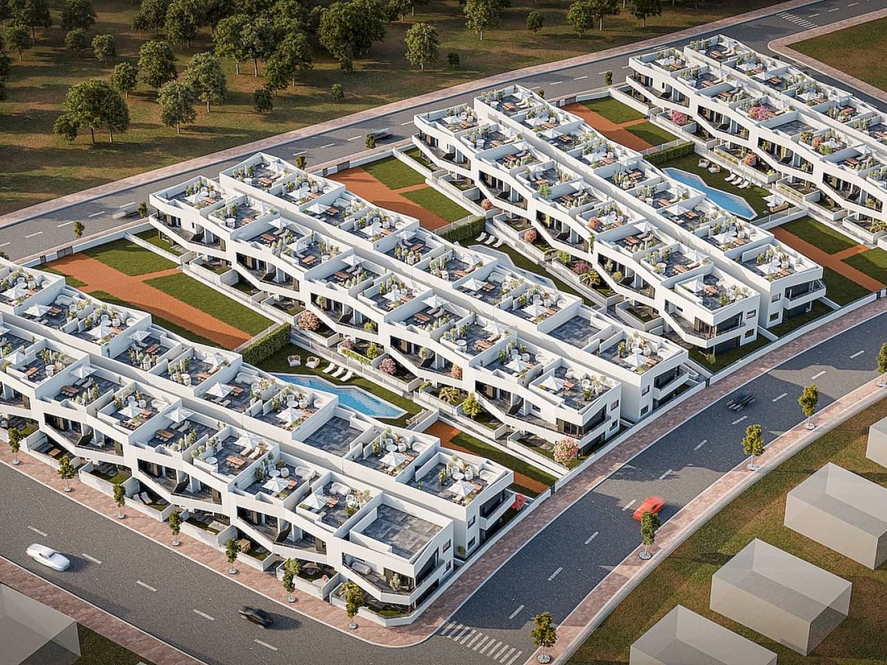 3 sypialnia Dom szeregowy na sprzedaż w San Miguel de Salinas z basenem - 254 900 € (Ref: 9732464)