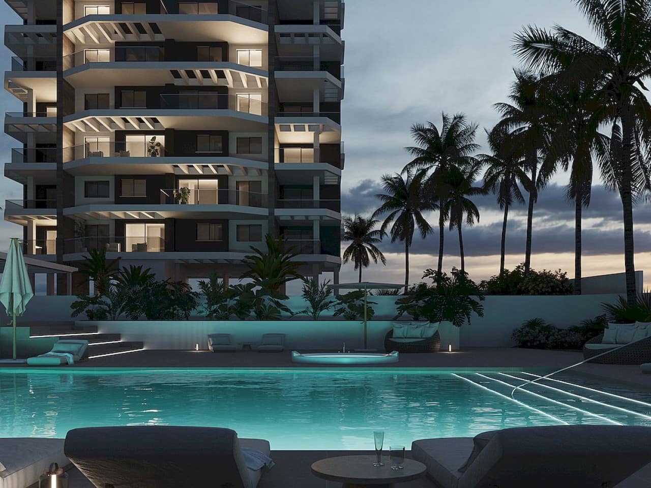 4 soveværelse Penthouse til salg i Calpe / Calp med swimmingpool garage - € 995.000 (Ref: 9735838)