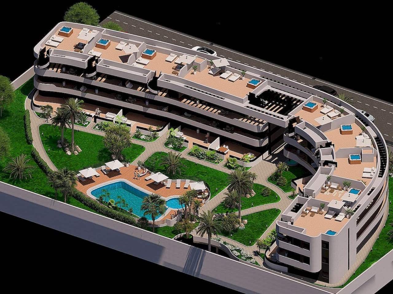 Apartamento de 2 habitaciones en Los Alcázares en venta con piscina garaje - 299.900 € (Ref: 9739095)