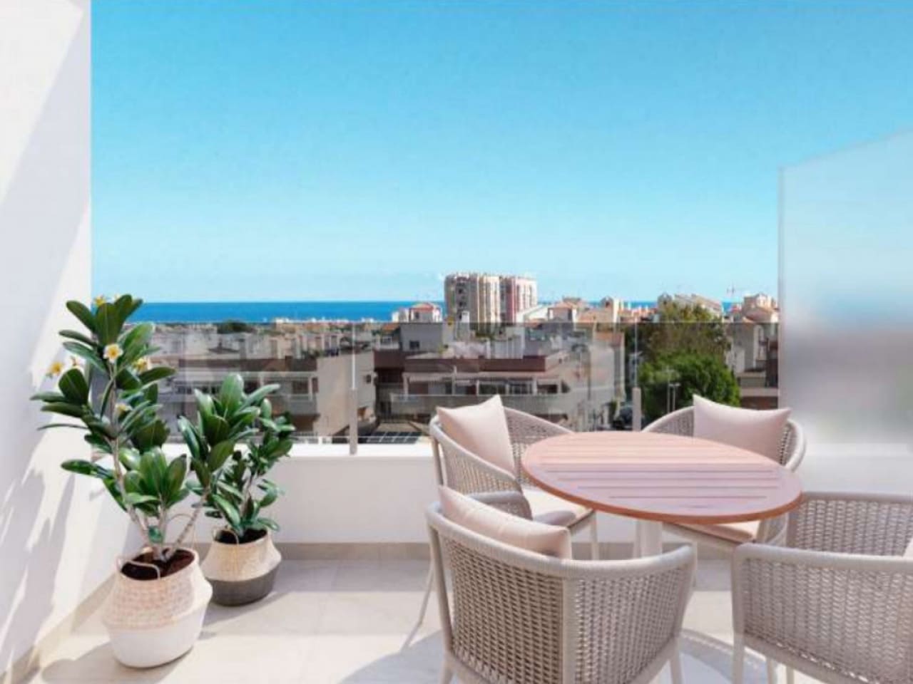 2 bedroom Penthouse for sale in Torrevieja with pool - € 349,000 (Ref: 9752307)