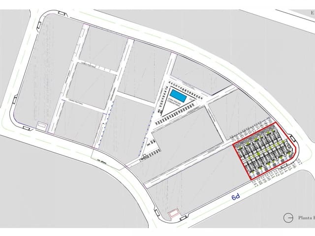 2 chambre Maison de Ville à vendre à Gran Alacant, Santa Pola avec piscine - 280 000 € (Ref: 9756221)