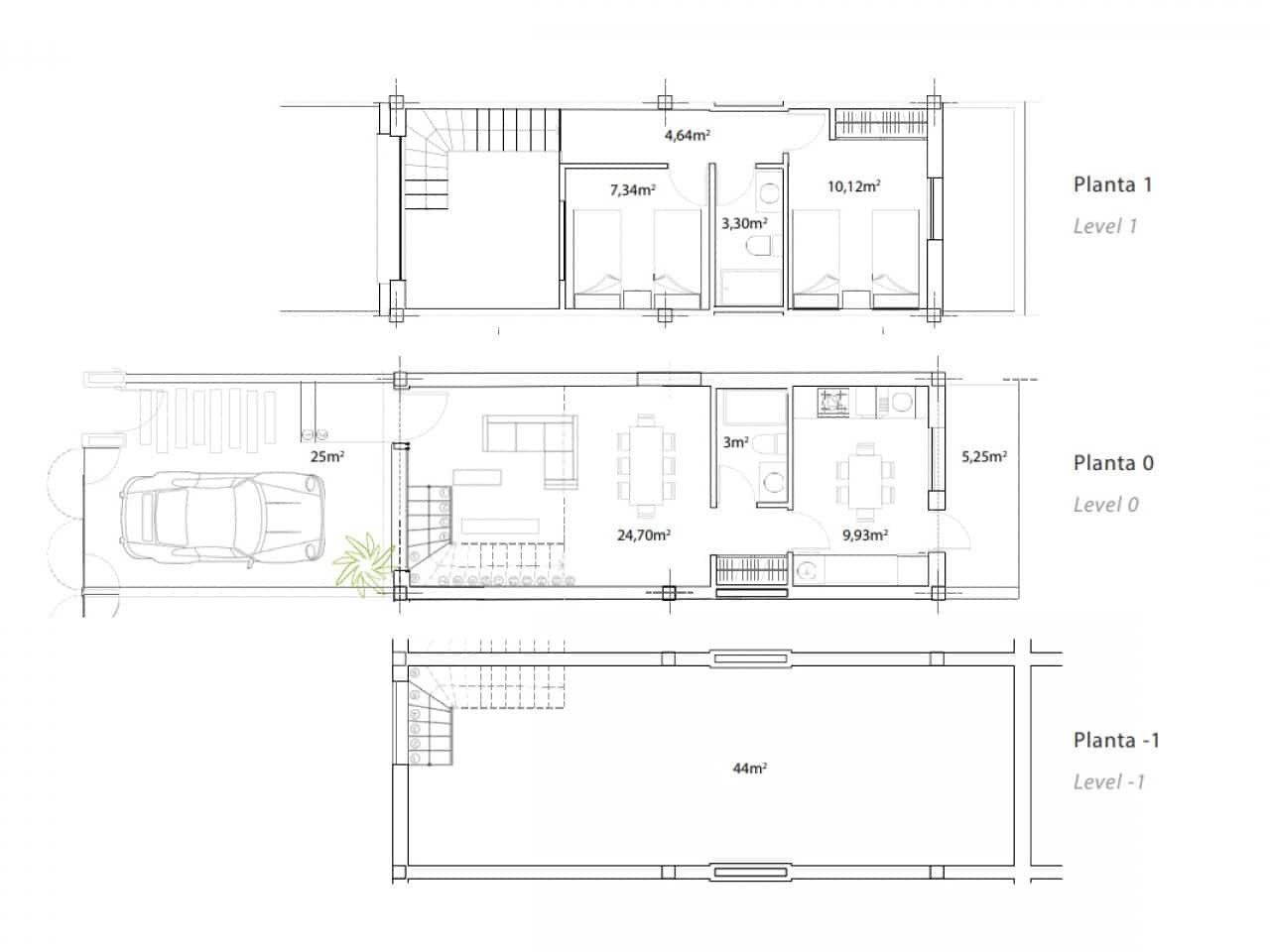 2 soveværelse Byhus til salg i Gran Alacant med swimmingpool - € 287.000 (Ref: 9756222)