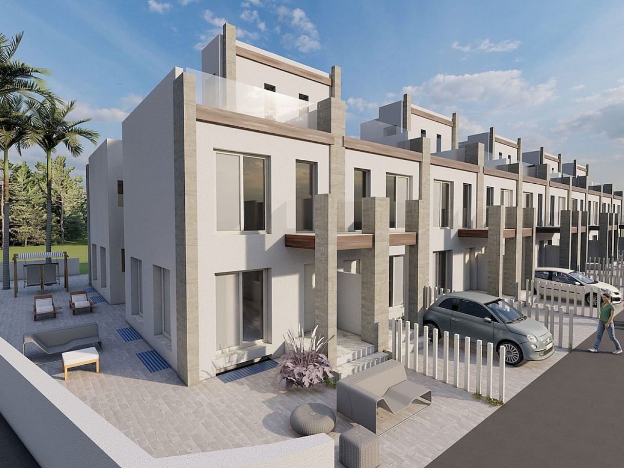 2 chambre Maison de Ville à vendre à Gran Alacant avec piscine - 306 000 € (Ref: 9758907)