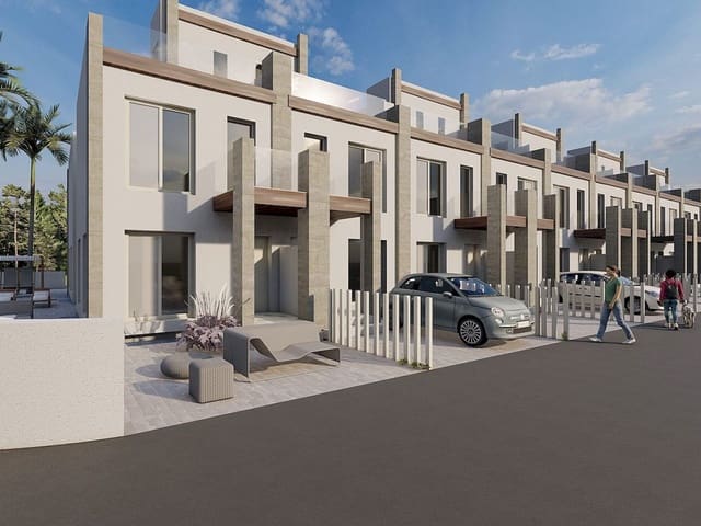 2 chambre Maison de Ville à vendre à Gran Alacant, Santa Pola avec piscine - 306 000 € (Ref: 9758907)