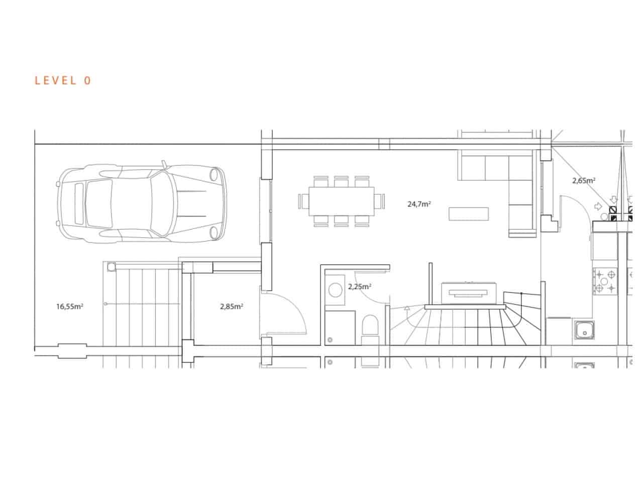 2 soveværelse Byhus til salg i Gran Alacant med swimmingpool - € 306.000 (Ref: 9758907)