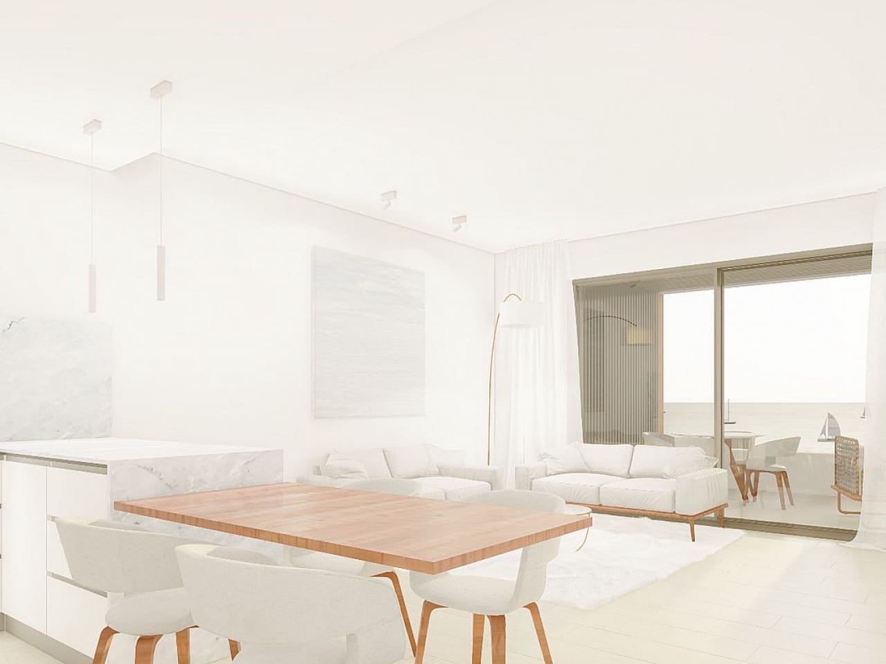 3 bedroom Apartment for sale in La Villajoyosa / Vila Joiosa with pool garage - € 351,750 (Ref: 9758908)