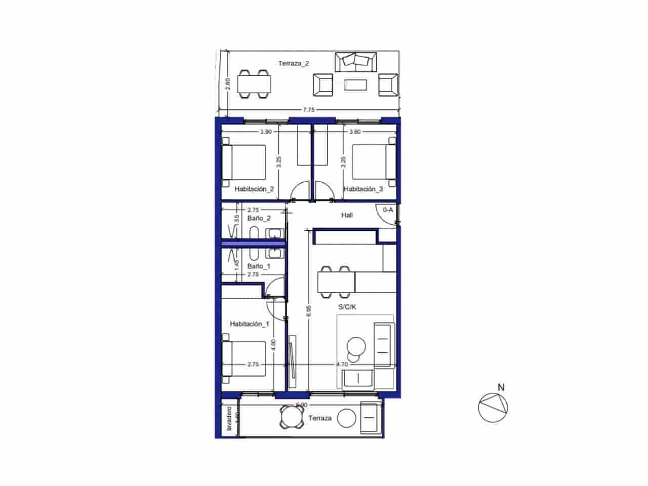 3 bedroom Apartment for sale in La Villajoyosa / Vila Joiosa with pool garage - € 351,750 (Ref: 9758908)