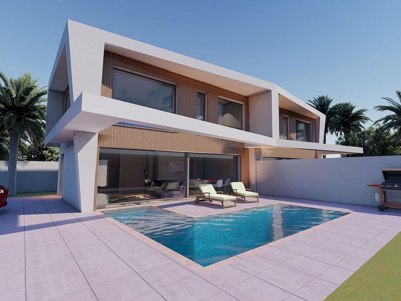 2 soverom Villa til salgs i Gran Alacant med svømmebasseng - € 435 000 (Ref: 9758912)