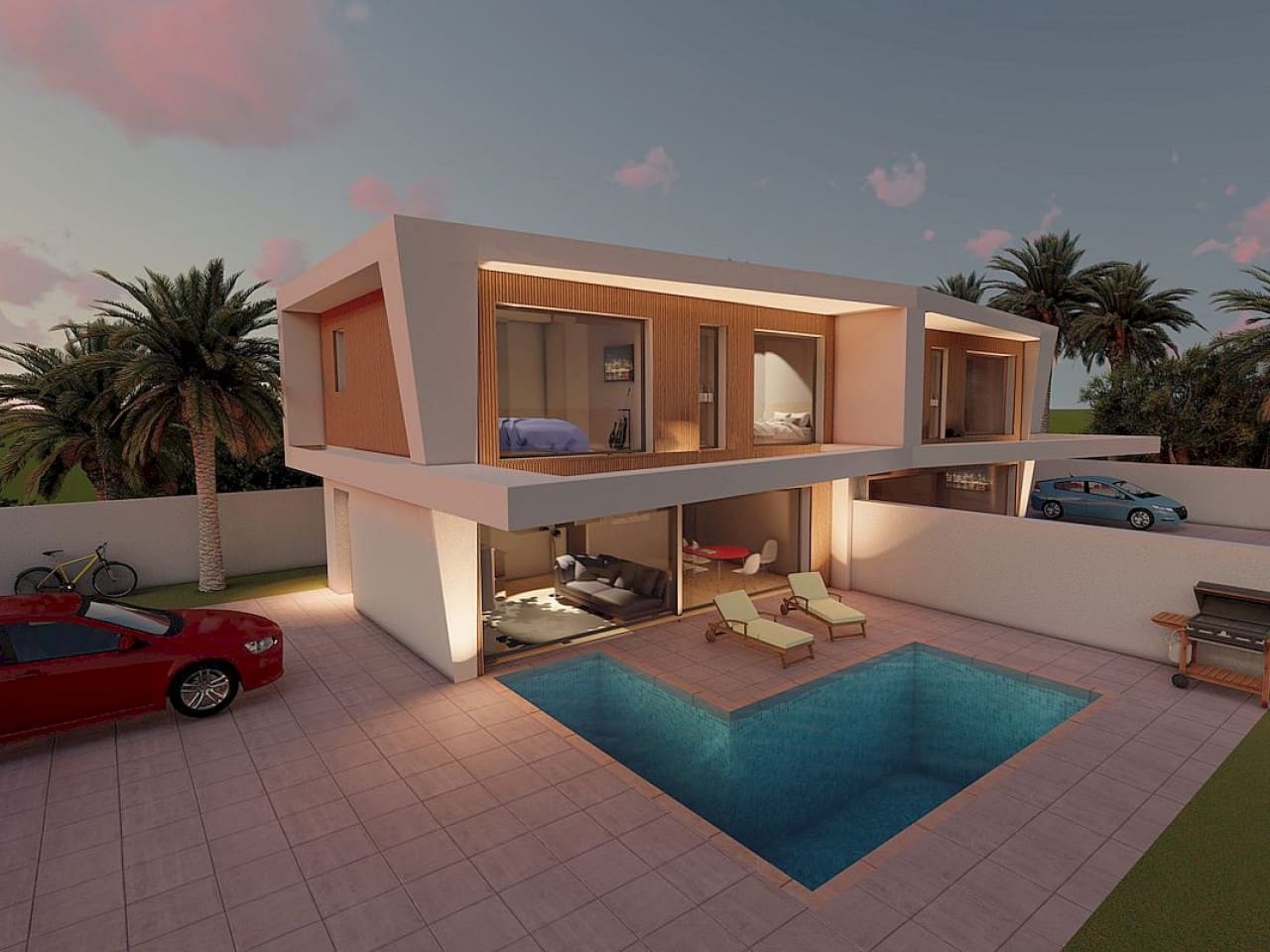 2 soverom Villa til salgs i Gran Alacant med svømmebasseng - € 435 000 (Ref: 9758912)