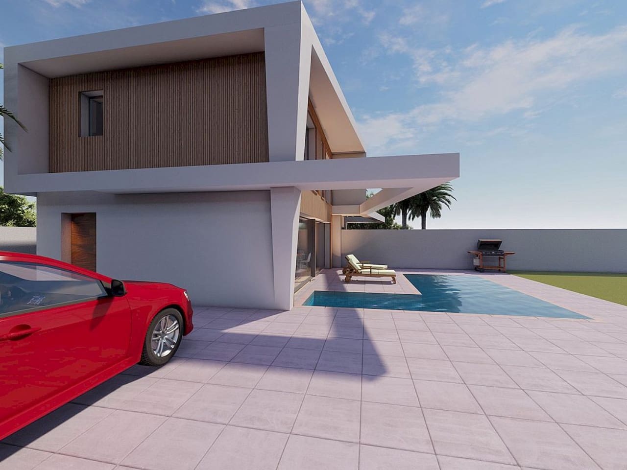 3 soveværelse Villa til salg i Gran Alacant med swimmingpool - € 435.000 (Ref: 9758913)