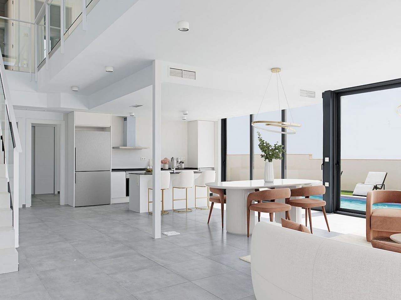 4 makuuhuone Huvila myytävänä paikassa Gran Alacant mukana uima-altaan - 805 000 € (Ref: 9758915)