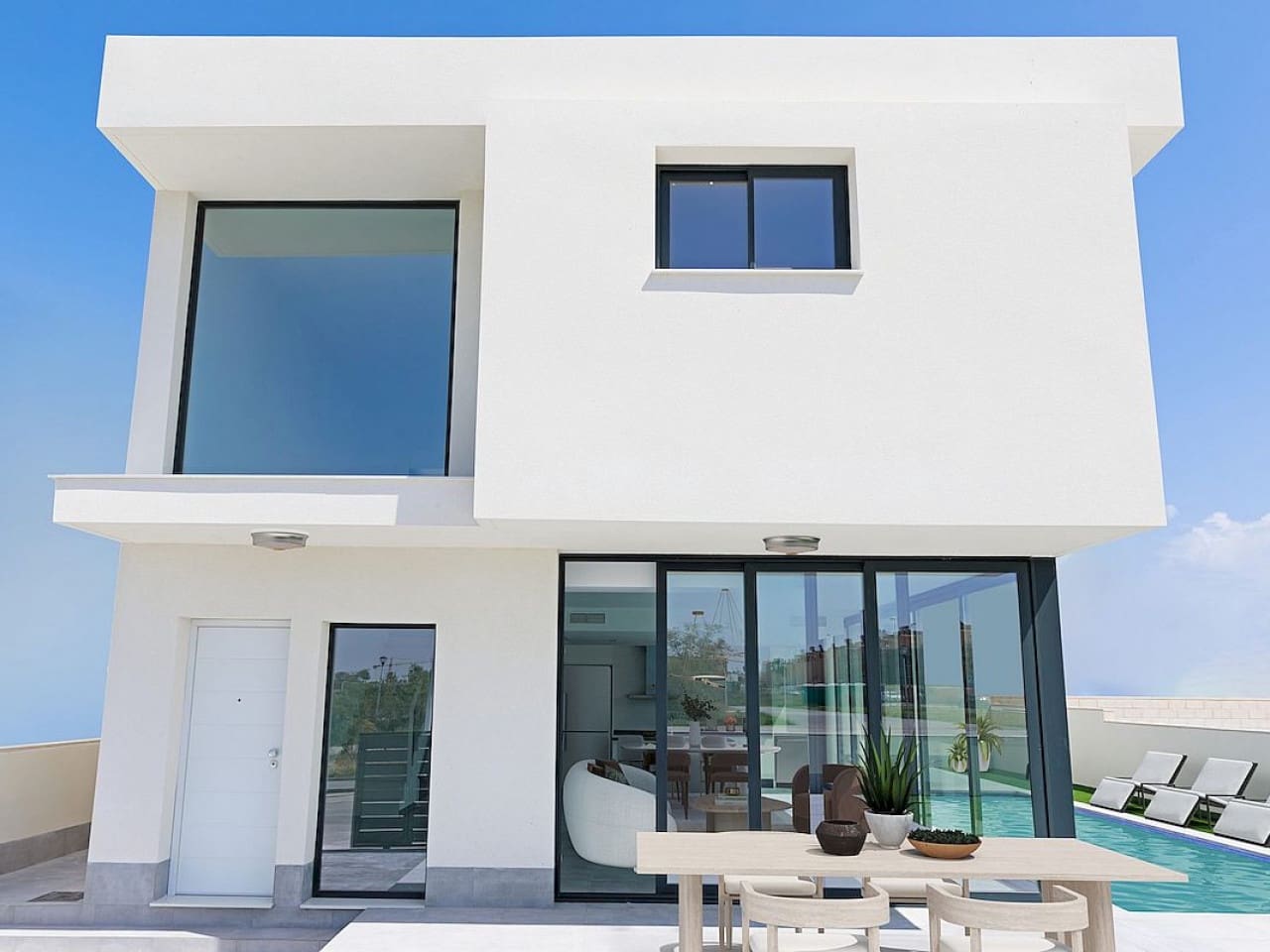 4 makuuhuone Huvila myytävänä paikassa Gran Alacant mukana uima-altaan - 805 000 € (Ref: 9758915)