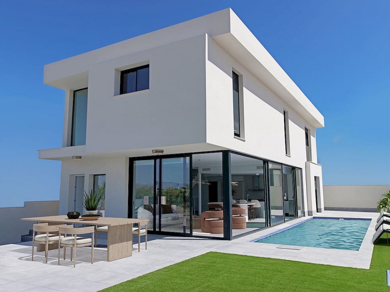 4 makuuhuone Huvila myytävänä paikassa Gran Alacant mukana uima-altaan - 805 000 € (Ref: 9758915)