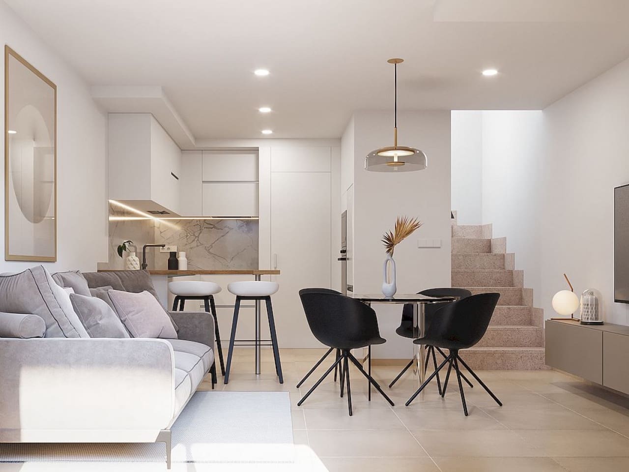 2 chambre Maison de Ville à vendre à Torre-Pacheco avec piscine garage - 209 900 € (Ref: 9794991)