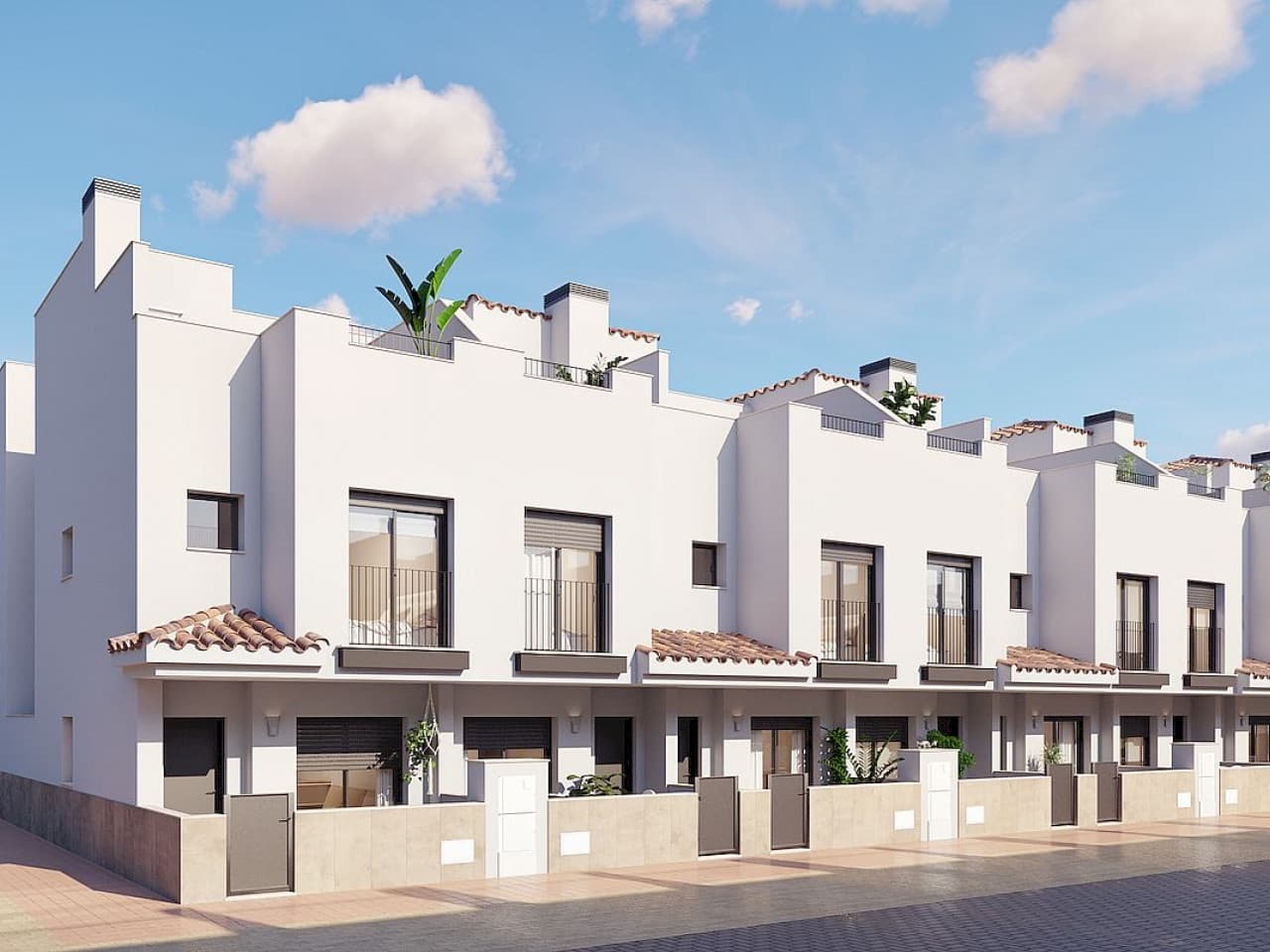 2 chambre Maison de Ville à vendre à Torre-Pacheco avec piscine garage - 209 900 € (Ref: 9794991)