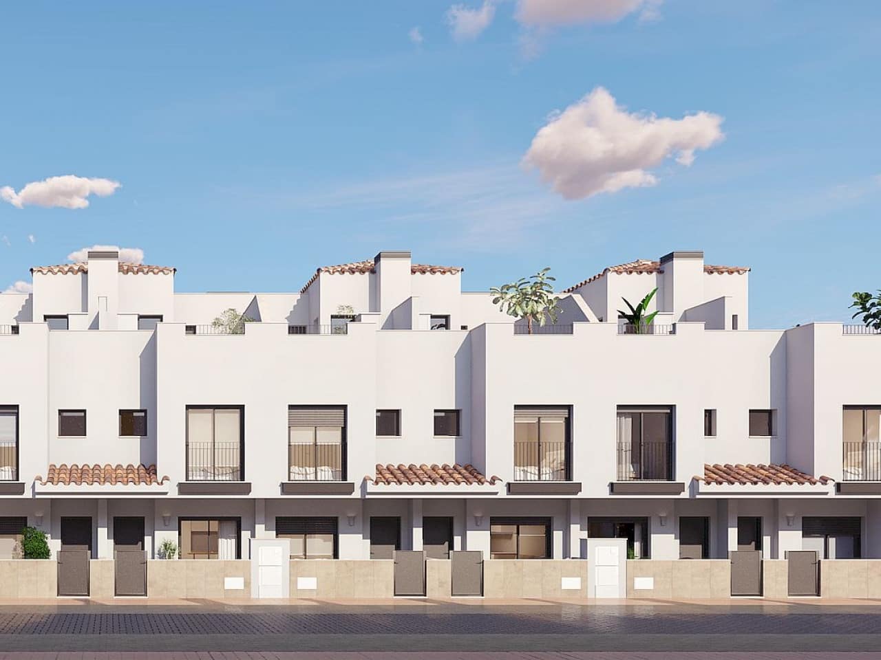 2 chambre Maison de Ville à vendre à Torre-Pacheco avec piscine garage - 209 900 € (Ref: 9794991)