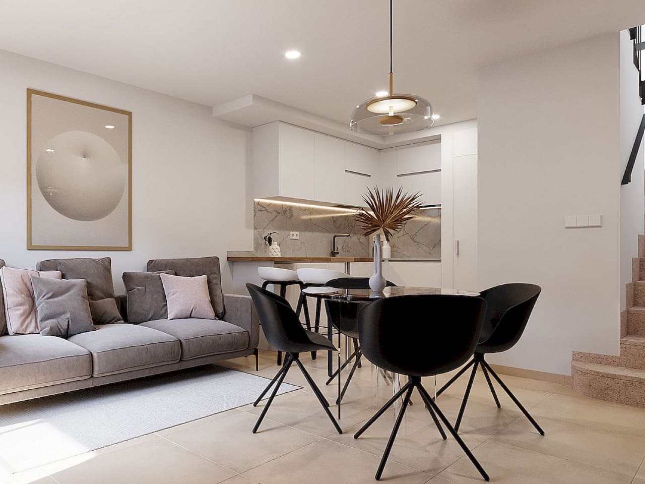 2 chambre Maison de Ville à vendre à Torre-Pacheco avec piscine garage - 209 900 € (Ref: 9794991)